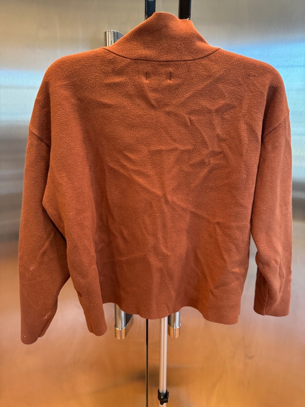 Anthropologie Women’s Turtleneck Sweater - Rust Brown - Picture 5 of 9